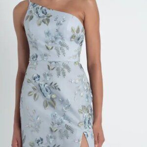 Jenny Yoo - Bristol - Enchanted Floral Whisper Blue